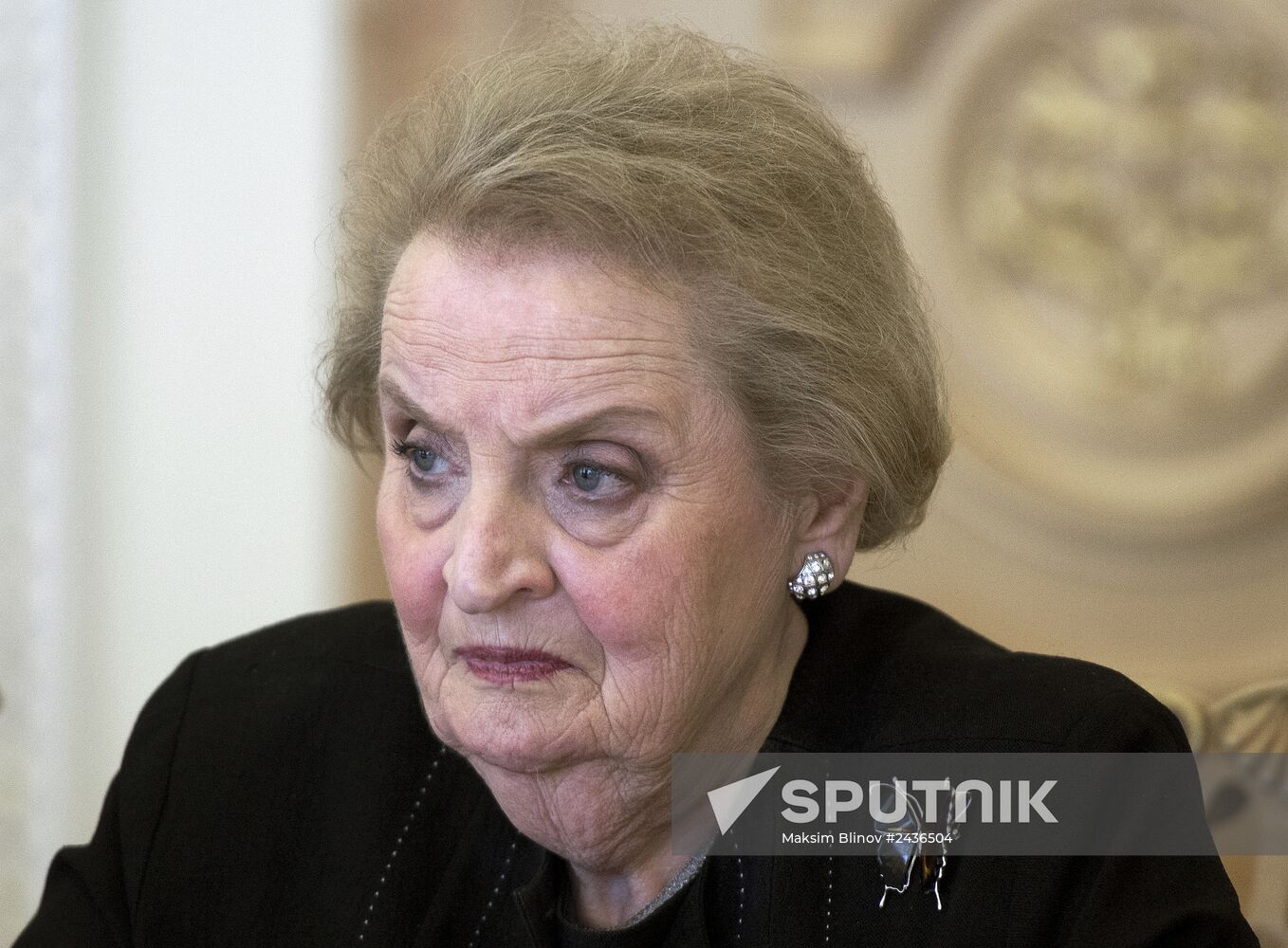 Oleksandr Turchinov meets with Madeleine Albright