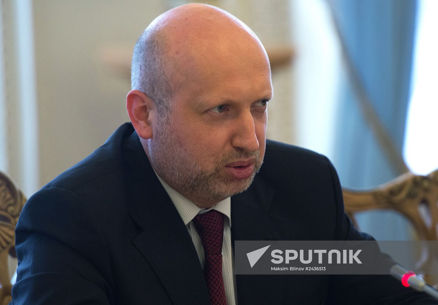 Oleksandr Turchinov meets with Madeleine Albright