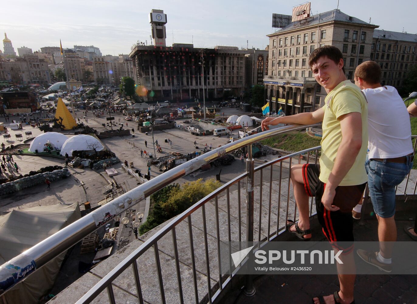 Independence Square in Kiev