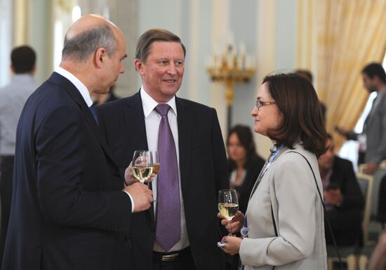 Vladimir Putin attends St. Petersburg International Economic Forum