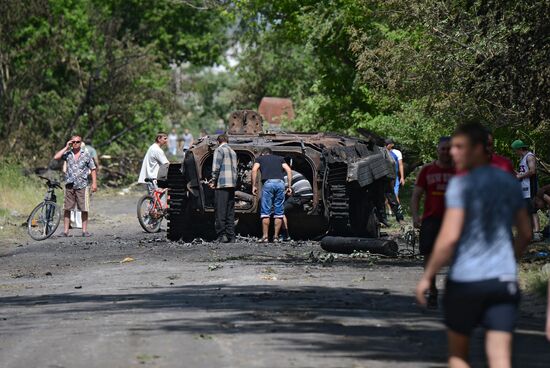 Lugansk region update