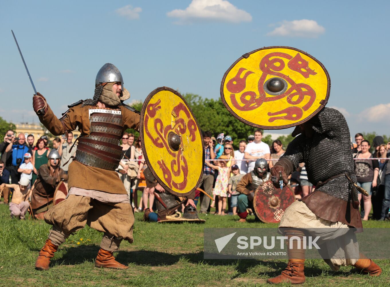 Viking festival in the Peter and Paul Fortress