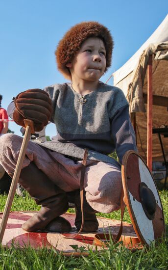 Viking festival in the Peter and Paul Fortress