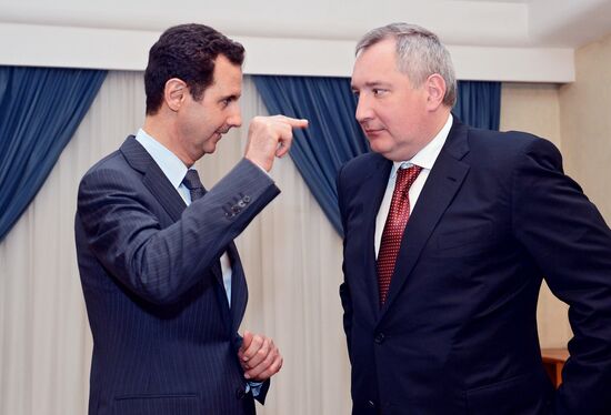Dmitry Rogozin's visit to Syria