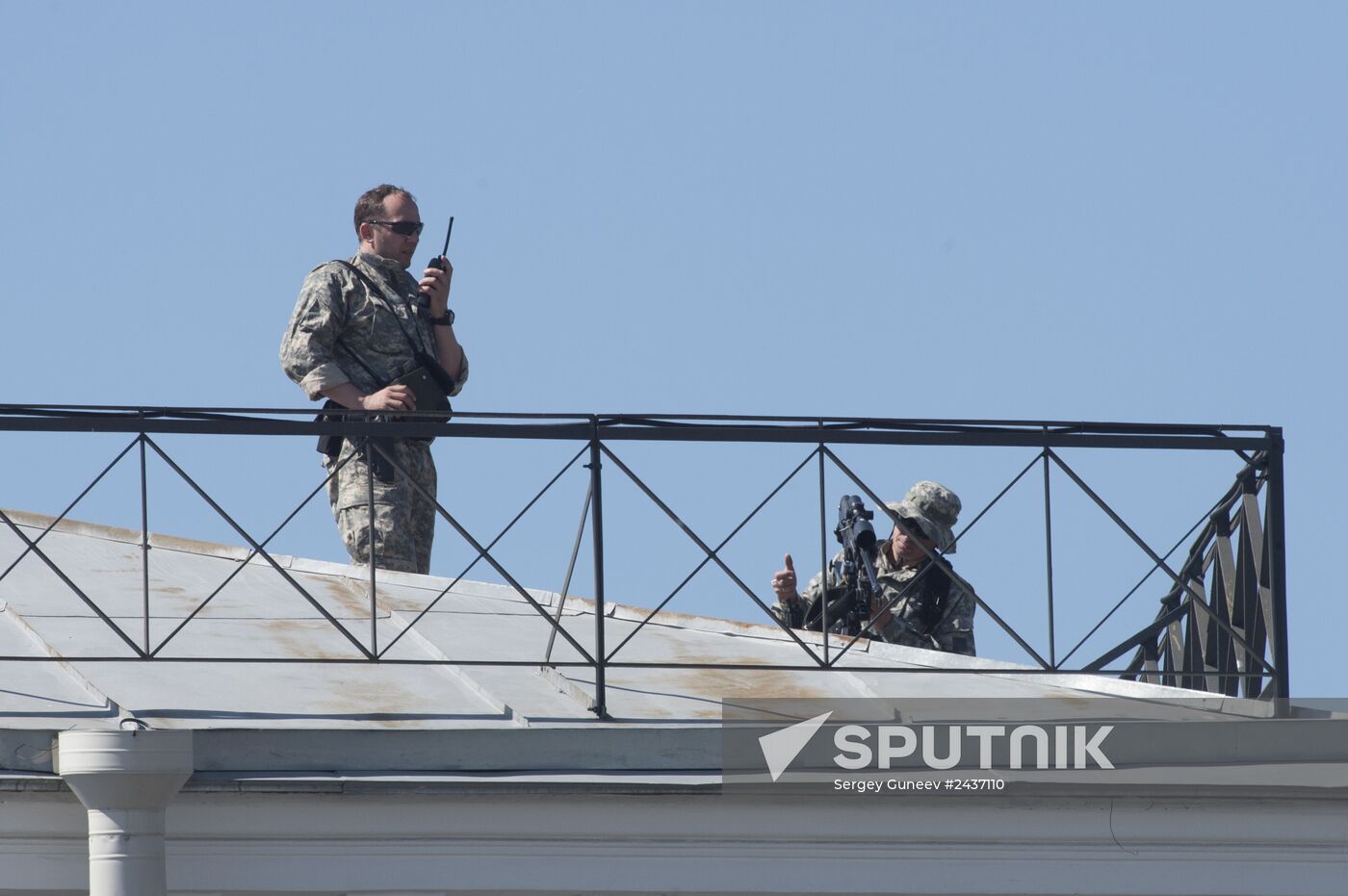 Vladimir Putin attends concert at St. Isaac's in St. Petersburg