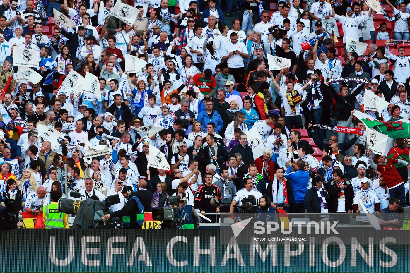 Football. Champions League. Final. Real Madrid vs. Atletico