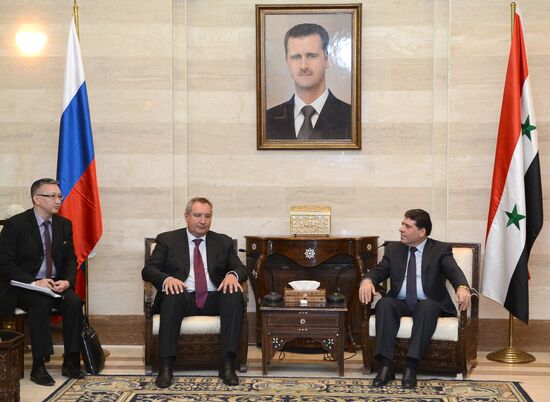 Dmitry Rogozin visits Syria