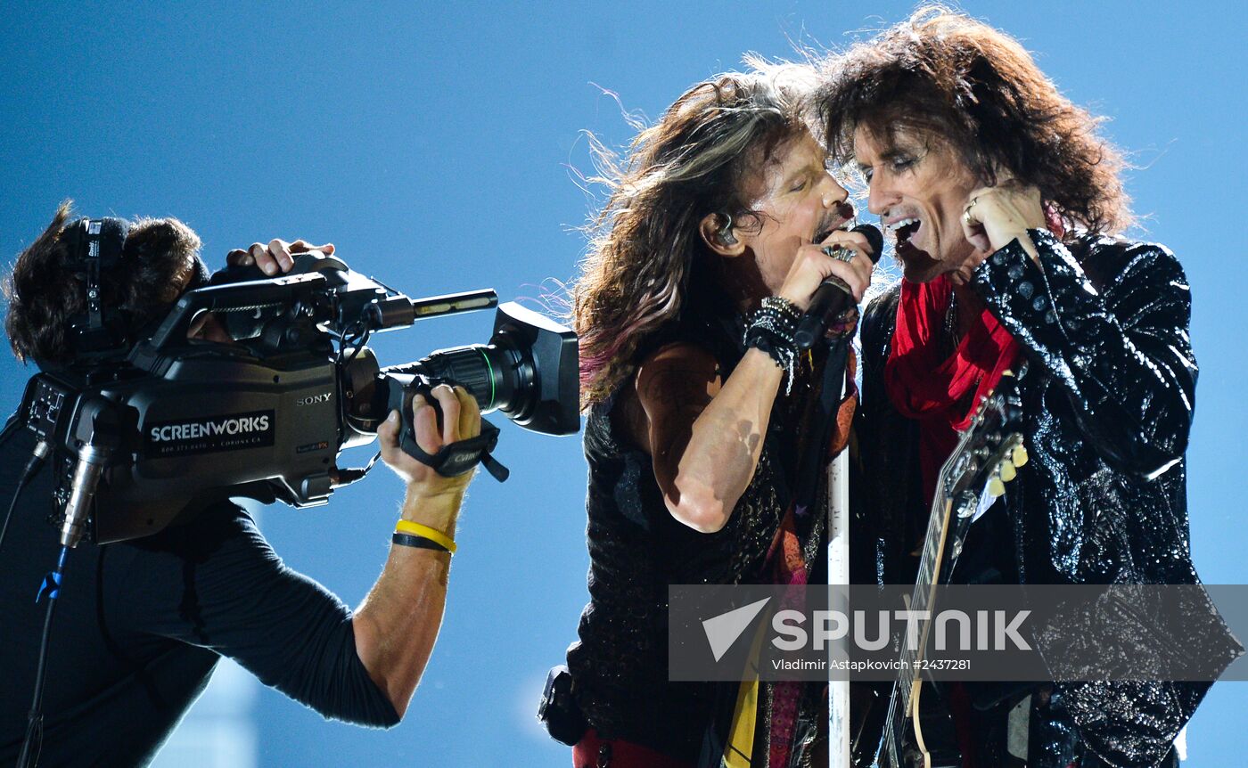 Aerosmith Moscow concert