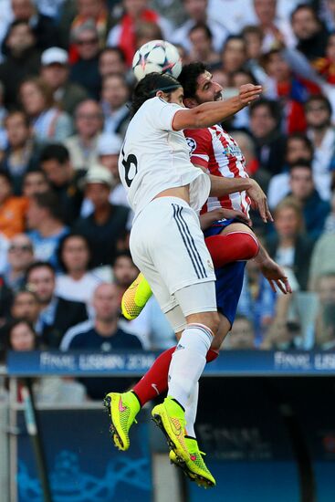 Football. Champions League. Final. Real Madrid vs. Atletico