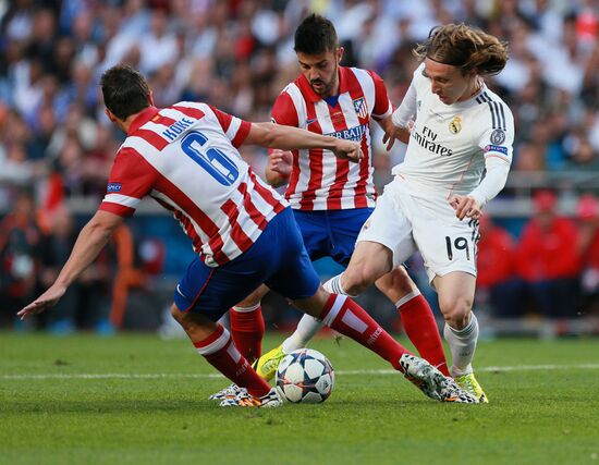 Football. Champions League. Final. Real Madrid vs. Atletico