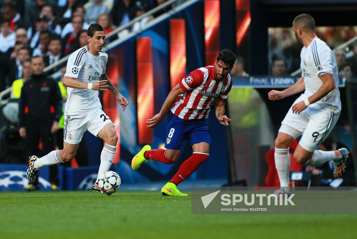 Football. Champions League. Final. Real Madrid vs. Atletico