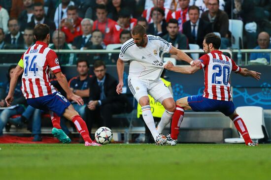 Football. Champions League. Final. Real Madrid vs. Atletico