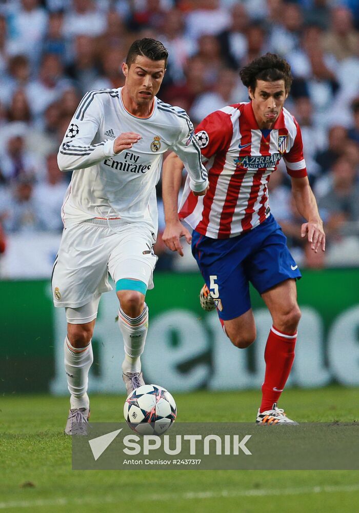 Football. Champions League. Final. Real Madrid vs. Atletico
