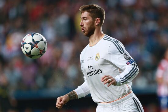 Football. Champions League. Final. Real Madrid vs. Atletico