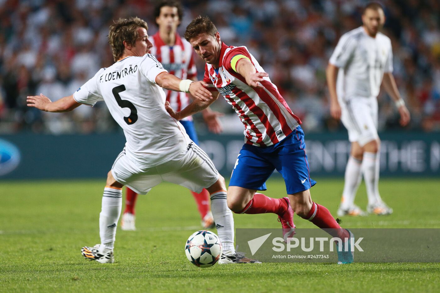 Football. Champions League. Final. Real Madrid vs. Atletico