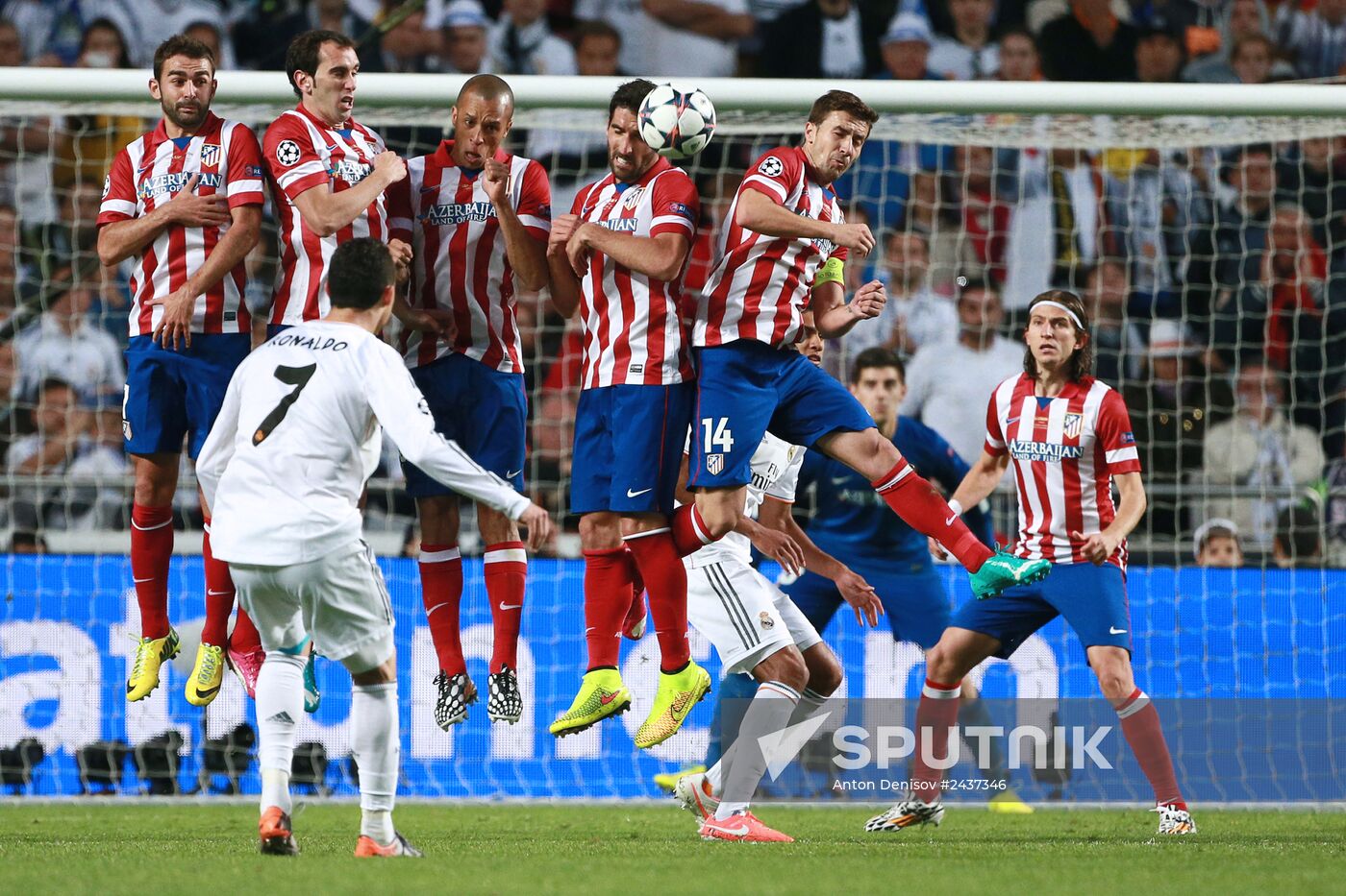 Football. Champions League. Final. Real Madrid vs. Atletico