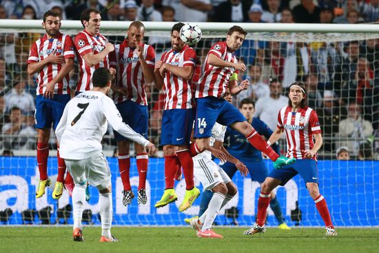 Football. Champions League. Final. Real Madrid vs. Atletico