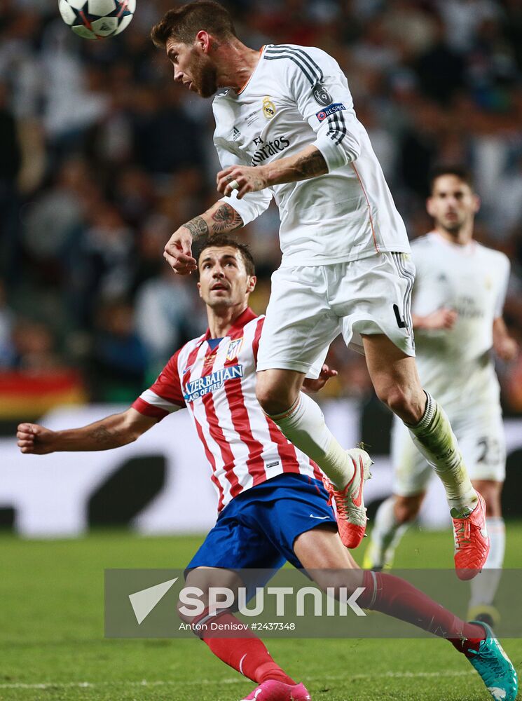 Football. Champions League. Final. Real Madrid vs. Atletico