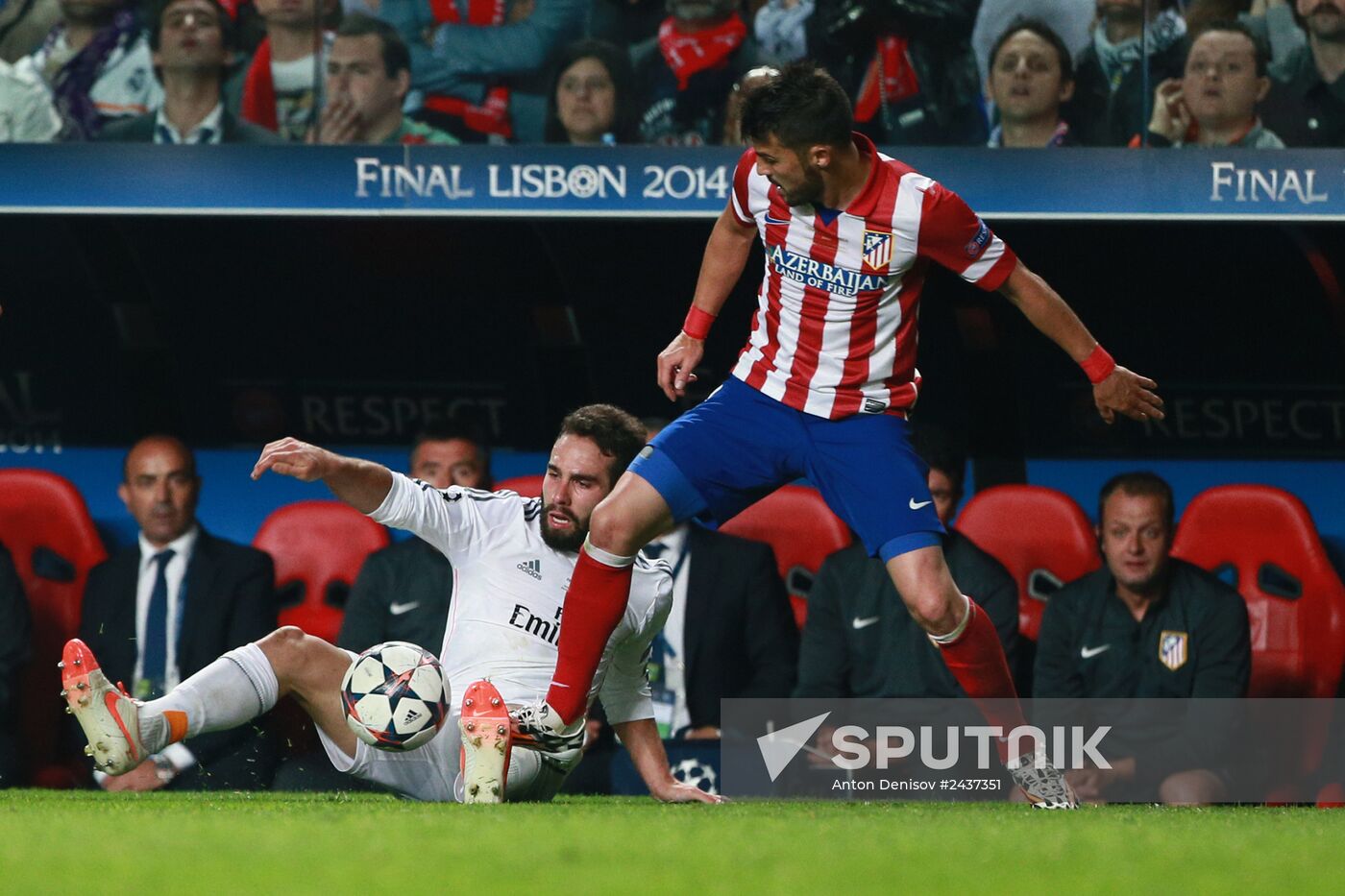 Football. Champions League. Final. Real Madrid vs. Atletico