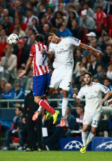 Football. Champions League. Final. Real Madrid vs. Atletico