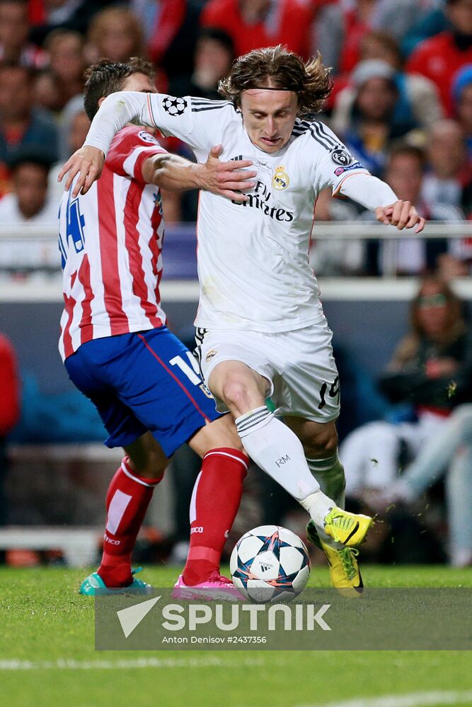 Football. Champions League. Final. Real Madrid vs. Atletico