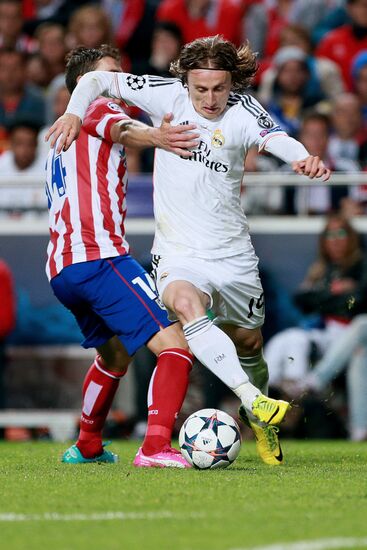 Football. Champions League. Final. Real Madrid vs. Atletico