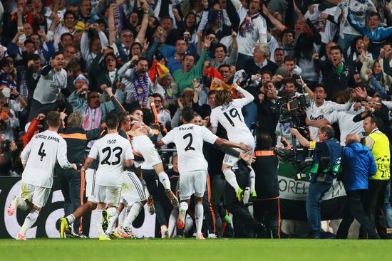 Football. Champions League. Final. Real Madrid vs. Atletico