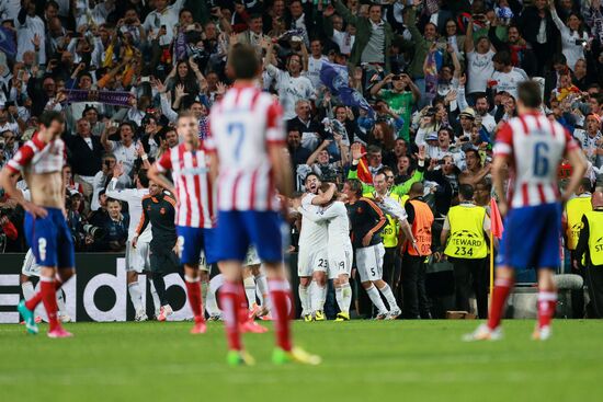 Football. Champions League. Final. Real Madrid vs. Atletico