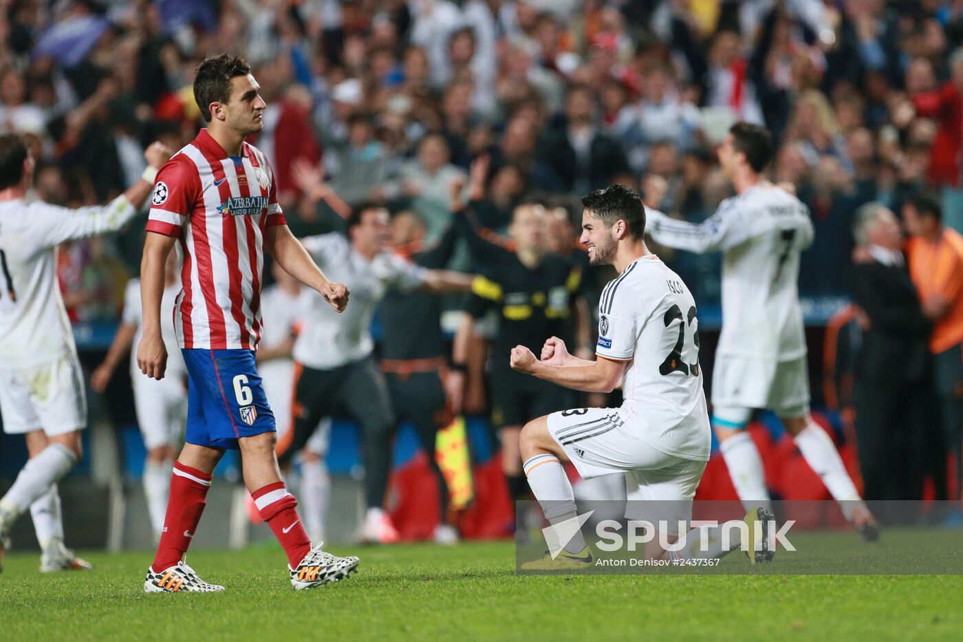 Football. Champions League. Final. Real Madrid vs. Atletico