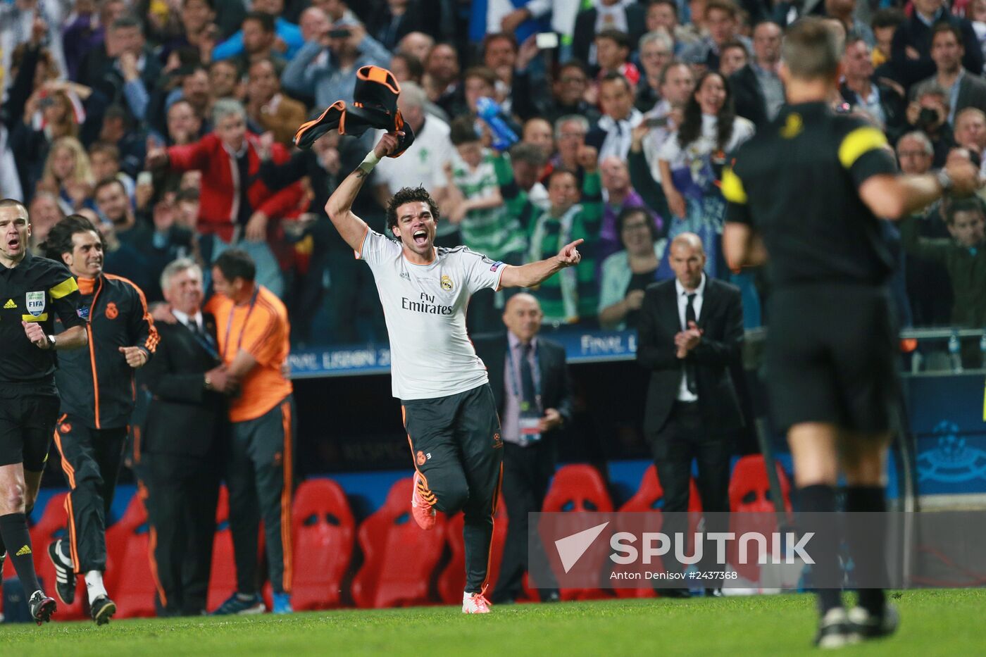 Football. Champions League. Final. Real Madrid vs. Atletico