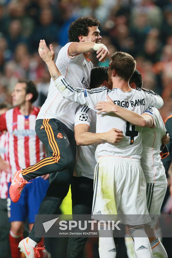 Football. Champions League. Final. Real Madrid vs. Atletico
