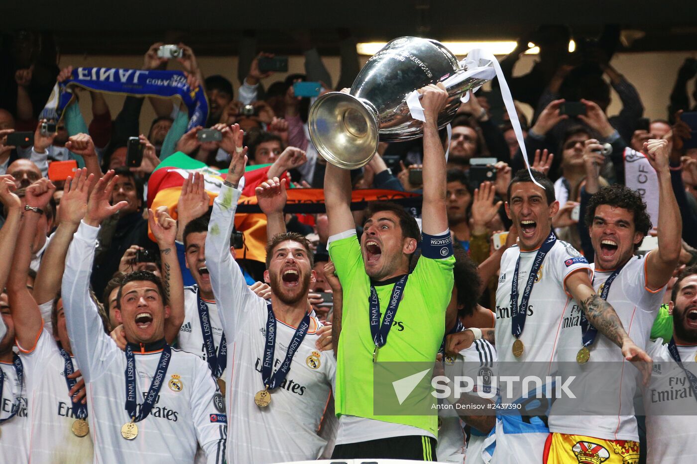 Football. Champions League. Final. Real Madrid vs. Atletico