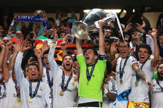 Football. Champions League. Final. Real Madrid vs. Atletico