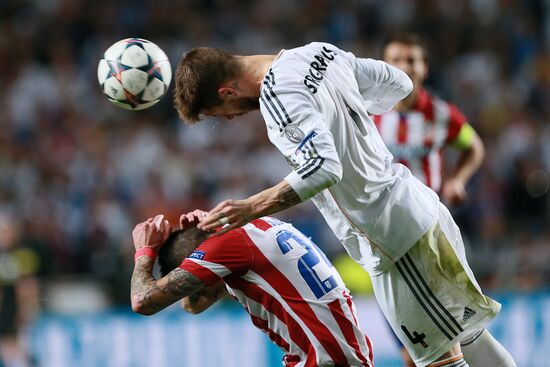 Football. Champions League. Final. Real Madrid vs. Atletico