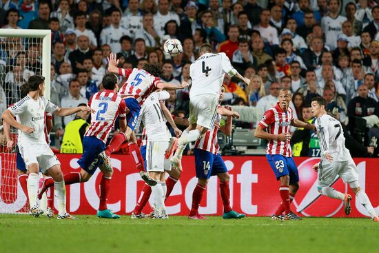UEFA Champions League. Final. Real Madrid vs. Atletico Madrid