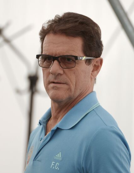 Football. Russian national team's head coach Fabio Capello holds news conference