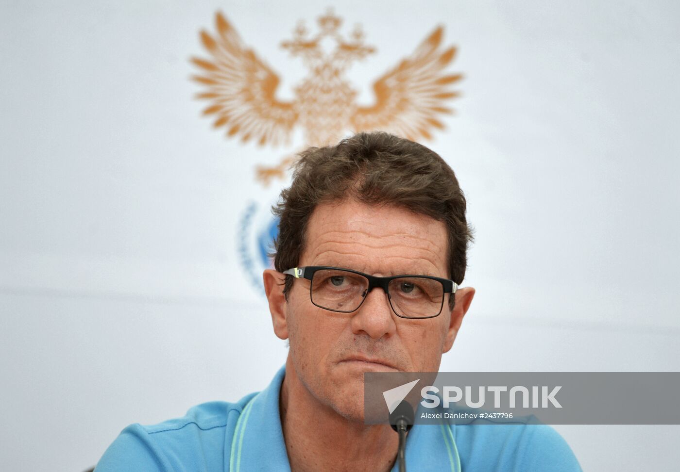 Football. Russian national team's head coach Fabio Capello holds news conference