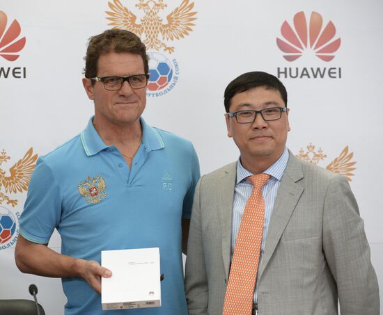 Football. Russian national team's head coach Fabio Capello holds news conference