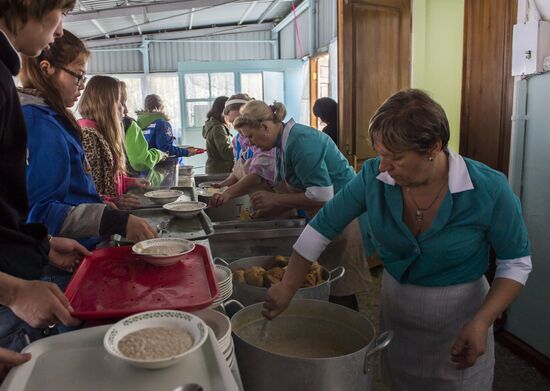 Student jamboree in the Omsk Region