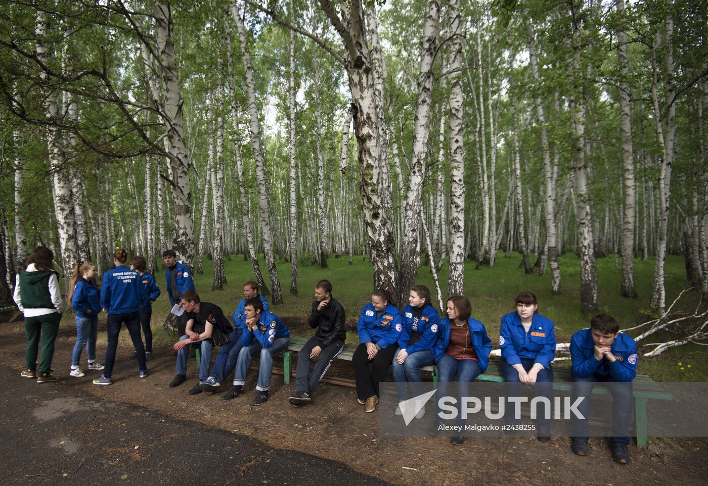 Student jamboree in the Omsk Region