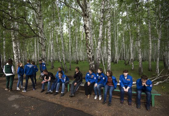 Student jamboree in the Omsk Region