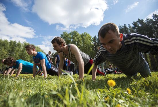 Student jamboree in the Omsk Region