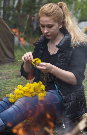 Student jamboree in the Omsk Region