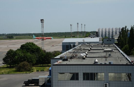 Situation near Donetsk International Airport