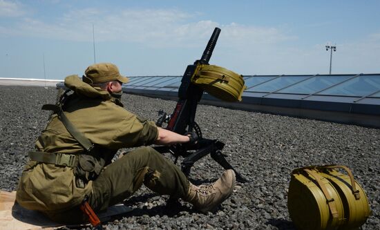 Situation near Donetsk International Airport