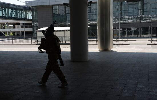 Situation near Donetsk International Airport
