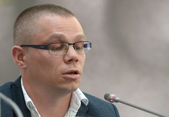 Boxing. News conference by Alexander Povetkin and Manuel Charr