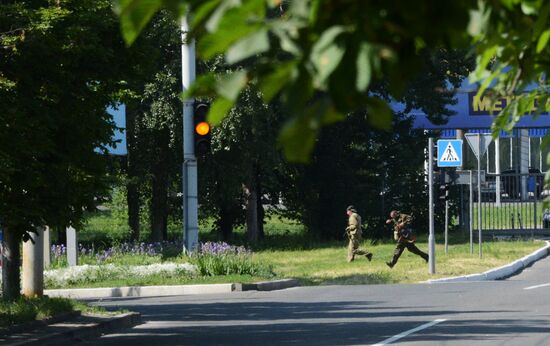Situation in area of Donetsk international airport