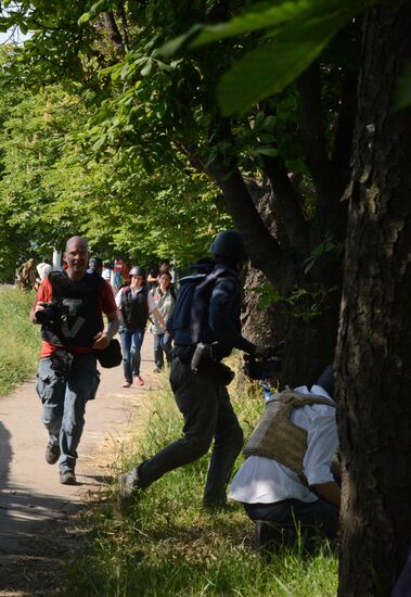 Resistance forces of the Donetsk People's Republic establish control over Donetsk International Airport