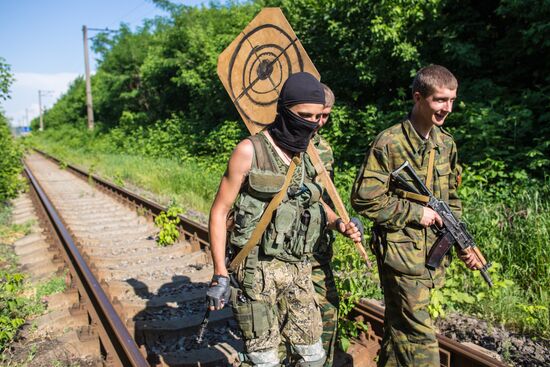 Situation in Semyonovka, Donetsk Region